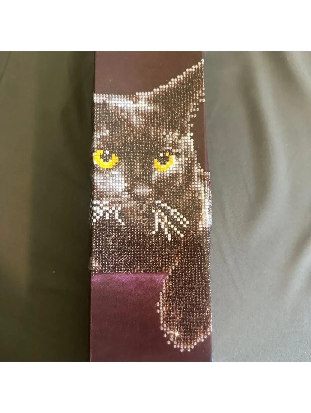 Midnight Cat Diamond Dotz Diamond Art Piece Black Cat